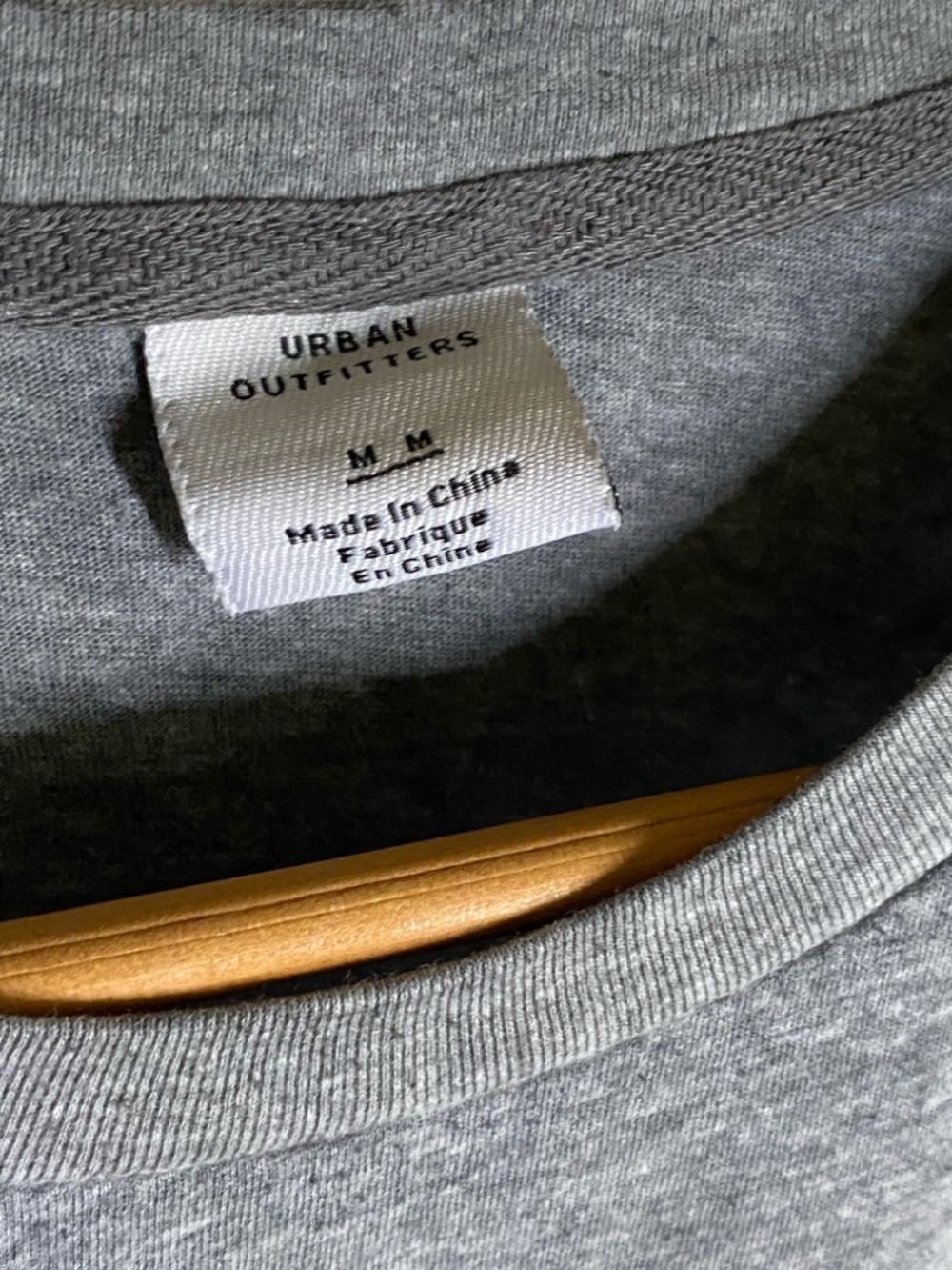 Urban Outfitters Heather Grey Basic Tee - Picture 2 of 3